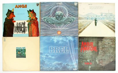null FRENCH SONG

Set of six albums 33 T. including :

- LÉO FERRÉ - Love Anarchy

-...