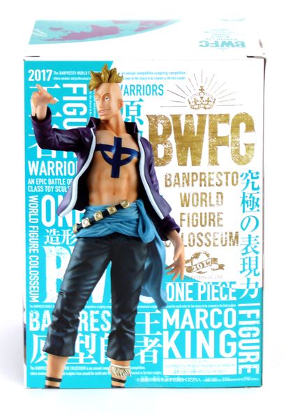 null 
ONE PIECE - Figurine MARCO





Edition : Banepresto Craneking - BWFC 





Year...