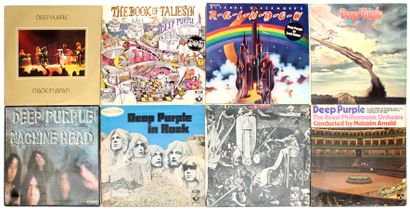 null HARD ROCK

Set of eight 33 T. albums including :

- RITCHIE BLACKMORE'S - Rainbow

-...