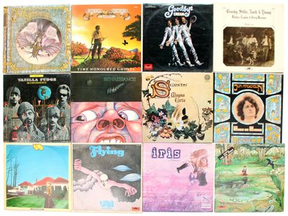 null POP ROCK 70'S AND VARIOUS

Set of thirteen 33 T. albums including :

- CREAM...