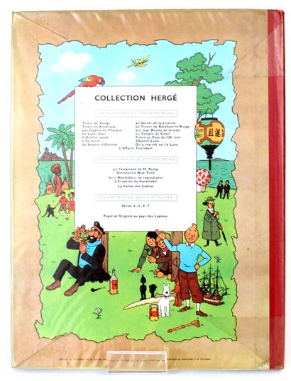 null HERGÉ - THE ADVENTURES OF TINTIN

THE MYSTERIOUS STAR

Edition Casterman n°...