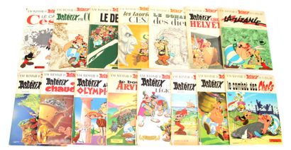 null GOSCINNY UDERZO - An Adventure of ASTÉRIX THE GAULOIS

Set of fifteen original...