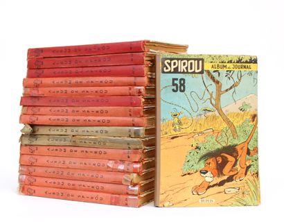 null SPIROU - NEWSPAPER ALBUM

Dupuis edition from 1956 to 1960

Cardboard covers...