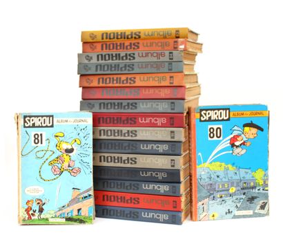 null SPIROU - NEWSPAPER ALBUM

Dupuis edition from 1961 to 1966

Cardboard covers...