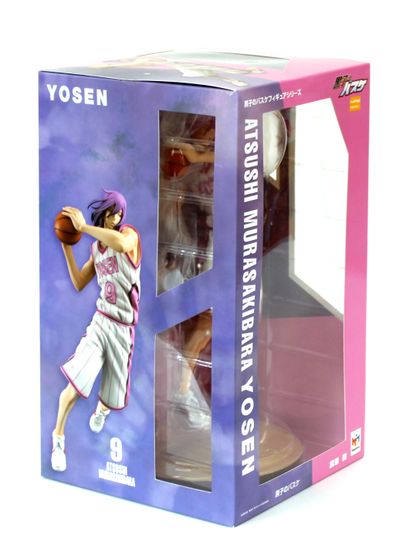 null 
KUROKO’S BASKET – Figurine ATSUSHI MURASAKIBARA – Yosen 9




Figurine double...