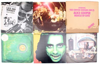 null ROCK

Set of five 33 T. albums including :

- NEW YORK DOLLS - Too Much Too...