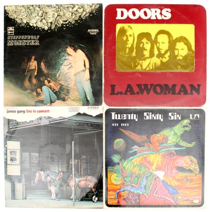 null POP ROCK

Set of four 33 T. albums including :

- THE DOORS - L.A. Woman

-...