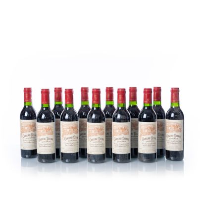 null 12 half-bottles (37,5 cl) CHÂTEAU BELAIR

Year : 1998

Appellation : GCC 1B...