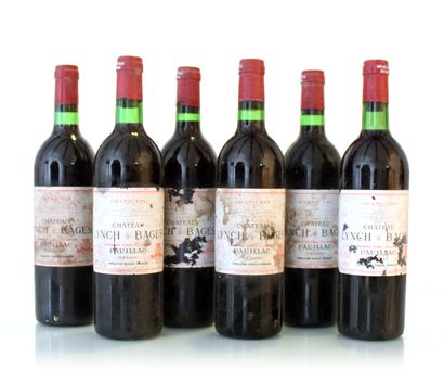 null 6 bottles CHÂTEAU LYNCH BAGES

Year : 1975

Appellation : GCC5 PAUILLAC

Remarks...