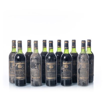 11 bottles CHÂTEAU TROTTE VIEILLE

Year :...