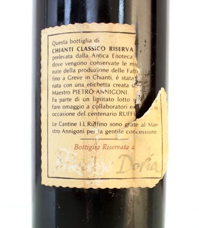 null 1 bottle CHIANTI CLASSICO Riserva Ducale - Centenario RUFFINO

Year : 1993

Appellation...