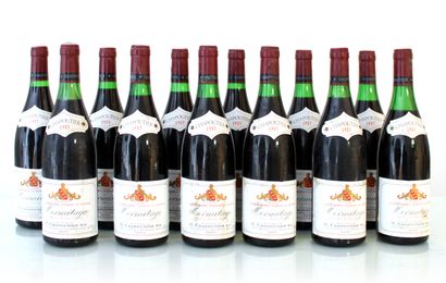 null 12 bottles HERMITAGE CHAPOUTIER Cuvée M.R.S.

Year : 1983

Appellation : HERMITAGE...