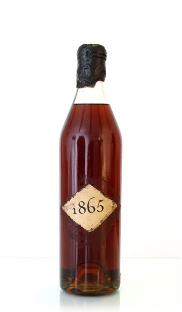 null 1 bottle (75 cl.) of COGNAC ALBERT ROBIN 

Year : 1865

Appellation : COGNAC

Remarks...