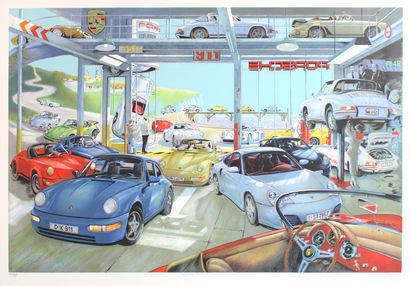 null Daniel AUTHOUART (né en 1943)

Porsche 911

Lithographie signée, titrée et numérotée...