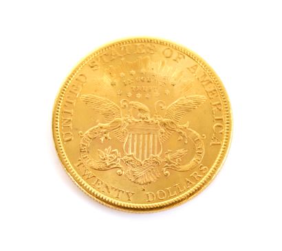 null 20 dollars Liberty en or (900‰), 1898

Atelier: San Francisco

Poids brut :...