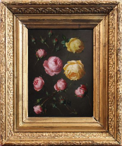 null Ange Louis Guillaume LESOURD de BEAUREGARD (1800-1875)

Les roses

Huile sur...