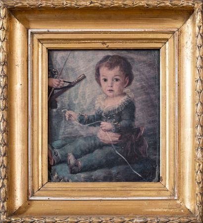 null After Francisco GOYA

Portrait of a child

Reproduction framed in wood and gilded...