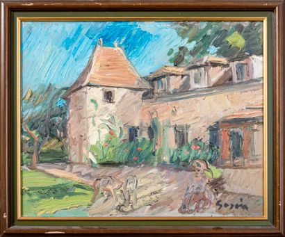 null Pierre GOGOIS (né en 1935)

Maison yvelinoise

Huile sur toile signée

43 x...