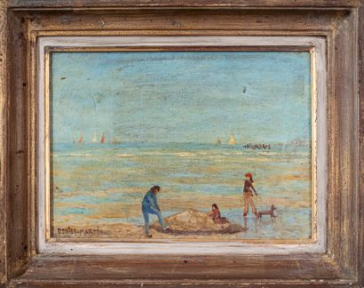 null Denise MARTIN (1905- ?)

Beach in Trouville

Oil on canvas signed, countersigned,...