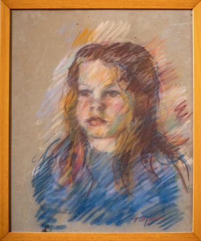 null Pierre GOGOIN (born in 1935)

Portrait of a young girl

Pastel signed

45 x...