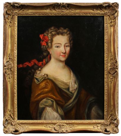 null French school of the 19th century

Portrait of an Elegant Lady

Oil on canvas

73.5...