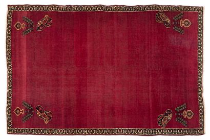 null Rare et très original tapis KHORASSAN (Perse), vers 1860
Dimensions : 179 x...