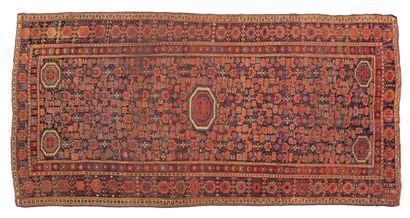 Old carpet BÉCHIR (Central Asia), middle...