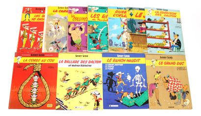 null MORRIS - LUCKY-LUKE
Set of four hardcover albums including : 
- LE GRAND DUC...