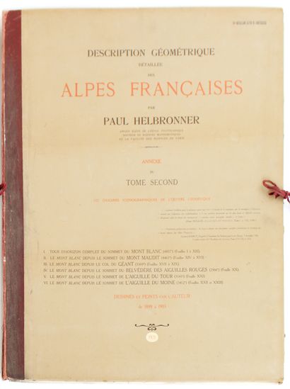 null Paul HELBRONNNER (1871-1938)
Detailed geometrical description of the French...