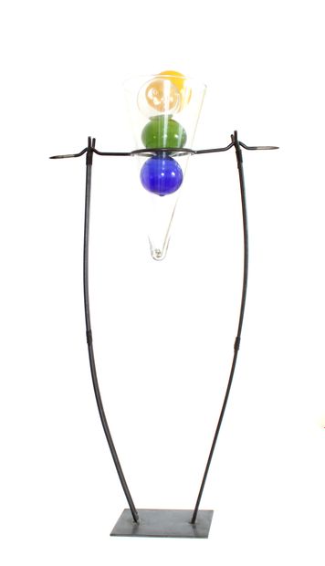 null 21st Century School
Composition
Sculpture in polychrome blown glass, wrought...