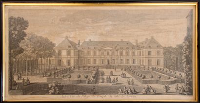null Jacques RIGAUD (1680-1754) - drawing, engraving by Jean-Baptiste RIGAUD (1720-...