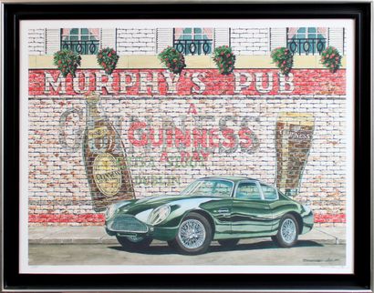 null Dana FORRESTER (Contemporary school)
Aston Martin
Lithograph signed in the plate,...