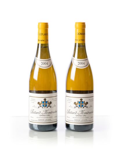 null 2 bouteilles BÂTARD-MONTRACHET Grand Cru Blanc – Domaine LEFLAIVE
Année : 2004
Appellation...