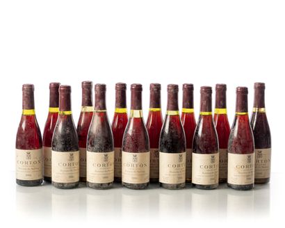 null 14 demi-bouteilles CORTON BONNEAU DU MARTRAY 
Année : 1986
Appellation : CORTON
Remarques...