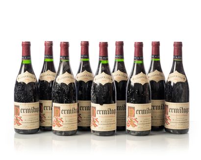 null 9 bouteilles HERMITAGE CHAPOUTIER
Année : 1988
Appellation : HERMITAGE
Remarques...