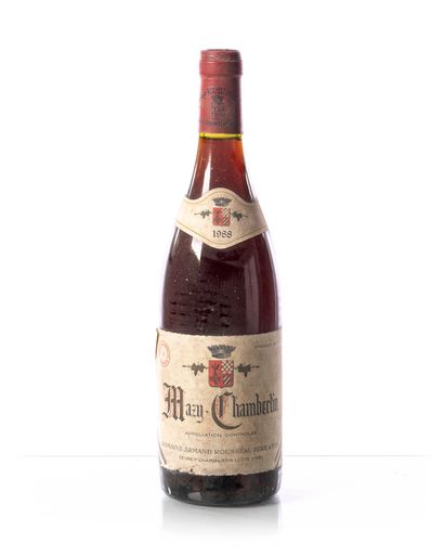 null 1 bouteille MAZY-CHAMBERTIN Domaine ARMAND ROUSSEAU
Année : 1988
Appellation...