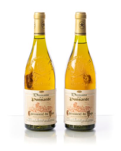 null 2 bouteilles DOMAINE DE LA PONSARDE Blanc
Année : 1997
Appellation : CHÂTEAUNEUF-DU-PAPE	
Remarques...