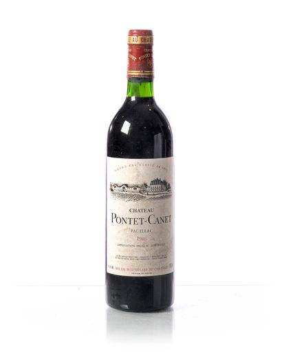 null 1 bouteille CHÂTEAU PONTET-CANET
Année : 1986
Appellation : GCC5 PAUILLAC
Remarques...