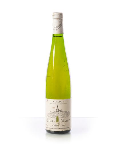 null 1 bouteille RIESLING CLOS D’HUNE Domaine TRIMBACH
Année : 1985
Appellation :...