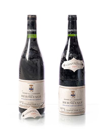 null 2 bouteilles HERMITAGE CHAPOUTIER Monier de la Sizeranne
Année : 1989
Appellation...