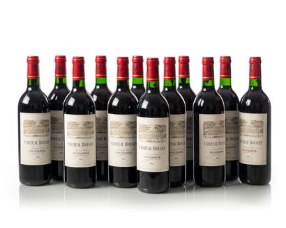 null 12 bottles CHÂTEAU ROUGET
Year : 1995
Appellation : POMEROL
Remarks : Good to...
