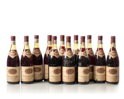 null 12 bouteilles CHÂTEAUNEUF-DU-PAPE Laurent Charles BROTTE
Année : 1981
Appellation...