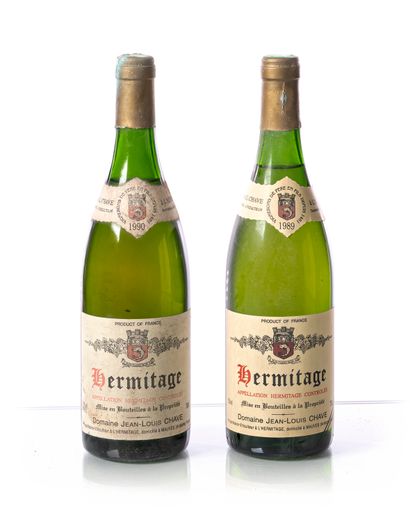 2 bouteilles HERMITAGE Blanc Domaine Jean-Louis...