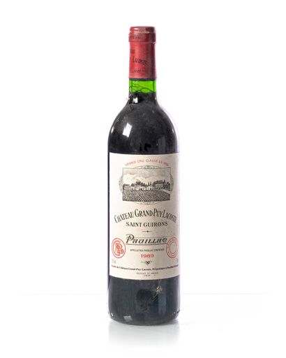 null 1 bouteille CHÂTEAU GRAND-PUY-LACOSTE
Année : 1989
Appellation : GCC5 PAUILLAC
Remarques...