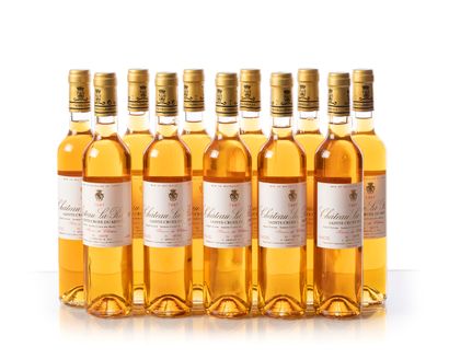 null 11 bouteilles (50 cl.) CHÂTEAU LA RAME Blanc Liquoreux Domaine ARMAND Fils
Année...