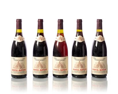 5 bouteilles CÔTE-RÔTIE Domaine Bernard BURGAUD
Année...