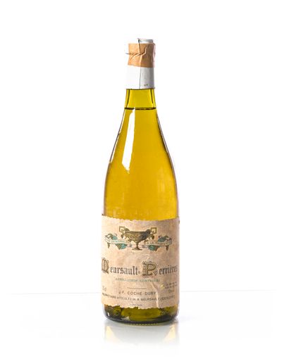 null 1 bouteille MEURSAULT-PERRIÈRES Blanc Domaine Jean-François COCHE-DURY
Année...