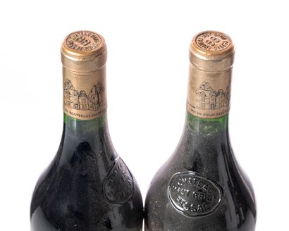 null 2 bouteilles CHÂTEAU HAUT-BRION
Année : 1988
Appellation : GCC1 PESSAC-LÉOGNAN
Remarques...