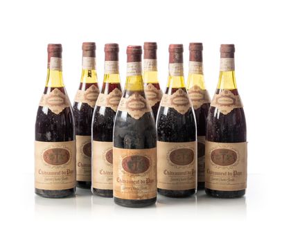 null 8 bouteilles CHÂTEAUNEUF-DU-PAPE Laurent Charles BROTTE
Année : 1978
Appellation...