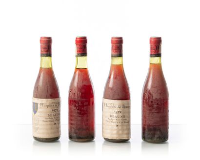 null 4 demi-bouteilles HOSPICES DE BEAUNE Cuvée Hugues et Louis BÉTAULT
Année : 1972
Appellation...